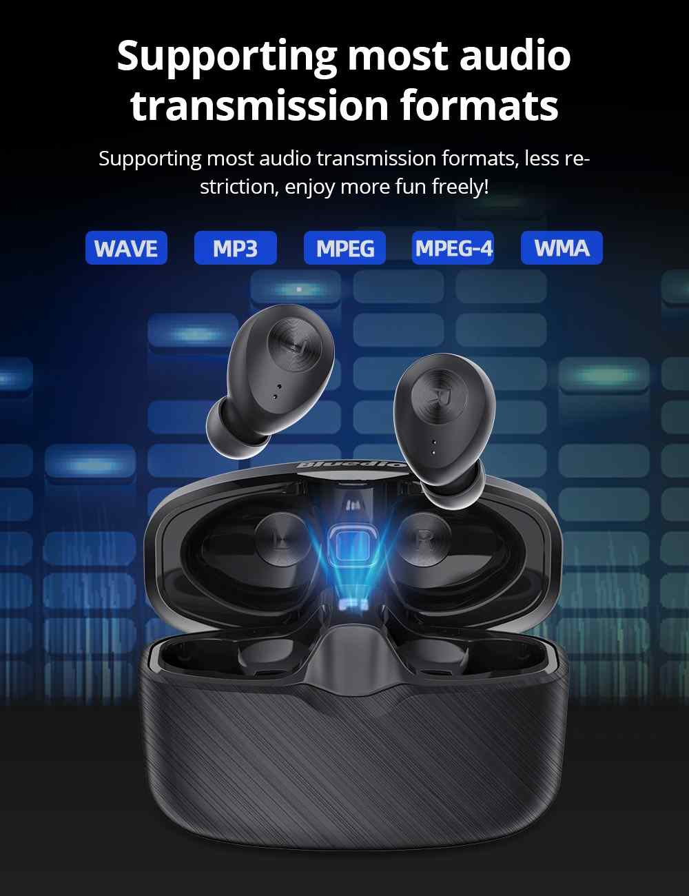 Bluedio TWS Wireless Earbuds