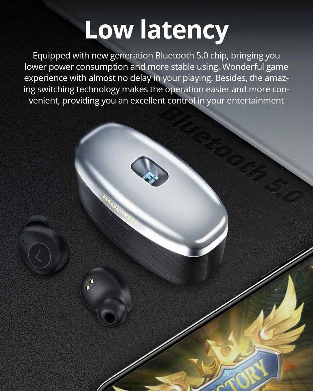 Bluedio TWS Wireless Earbuds