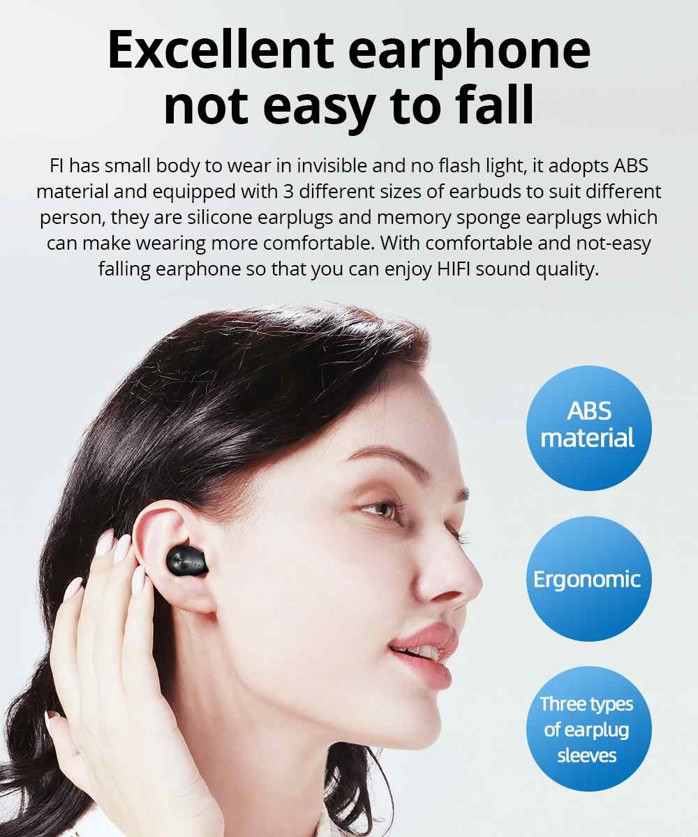 Bluedio TWS Wireless Earbuds