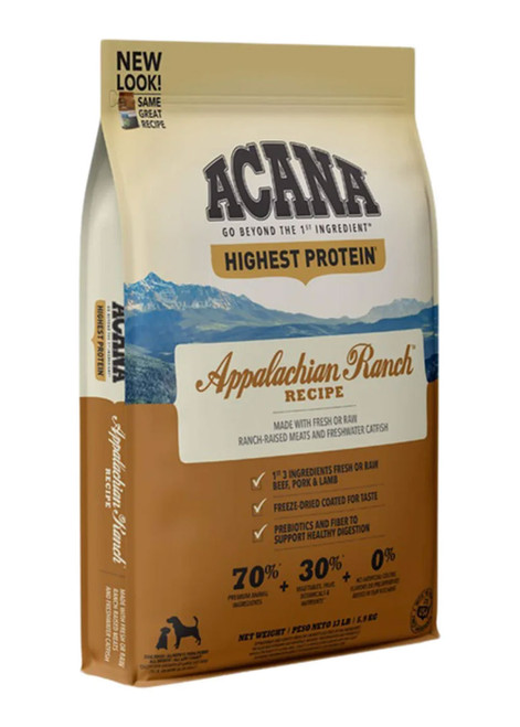 ACANA Regionals Grain Free Dry Dog Food - Appalachian Ranch