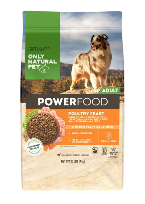 Only Natural Pet PowerFood Grain Free Dog Food