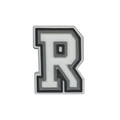 Letter R shoe charm