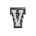 Letter V shoe charm