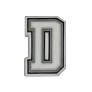 Letter D shoe charm Letter D shoe charm