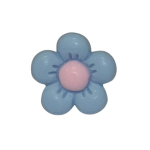 Blue flower shoe charm Blue flower shoe charm