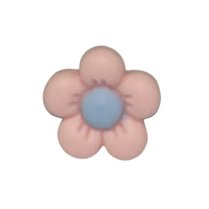 Pink flower shoe charm Pink flower shoe charm