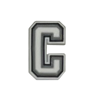 Letter C shoe charm