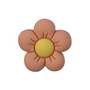 Pink flower shoe charm