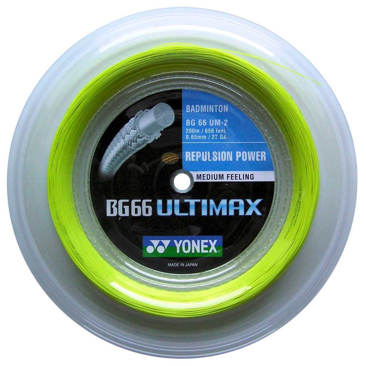 YONEX BG66 ULTIMAX 200m - Badminton Supplies S.A.