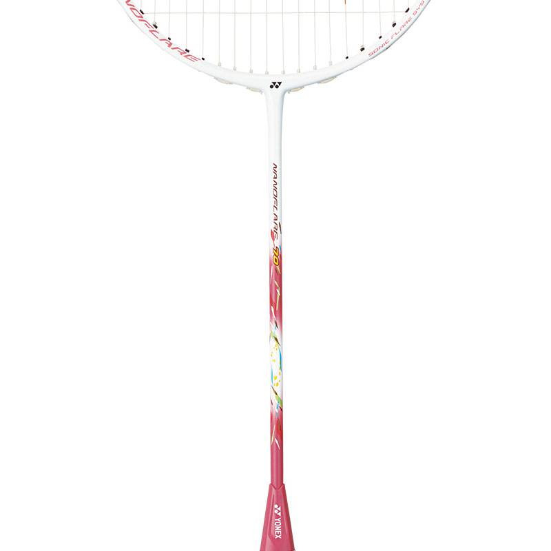 YONEX NANOFLARE 70 4UG6 CORAL PINK - FREE GRIP - Badminton