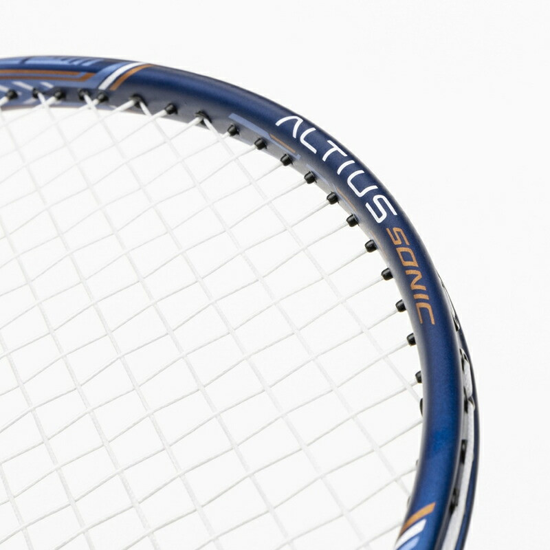 MIZUNO ALTIUS SONIC 4UG6 NAVY/ORANGE - STRUNG + FREE GRIP