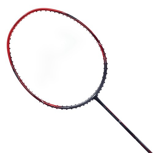 LI-NING 3D CALIBAR X BOOST DARK GREY/RED - FREE GRIP - Badminton