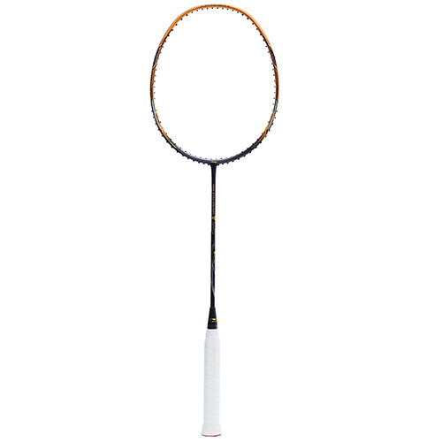 LI-NING 3D CALIBAR X DRIVE DARK GREY/GOLD - FREE GRIP - Badminton
