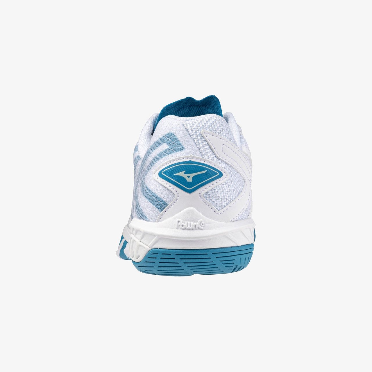 MIZUNO WAVE CLAW EL 2 - WHITE / SAILOR BLUE - Badminton Supplies S.A