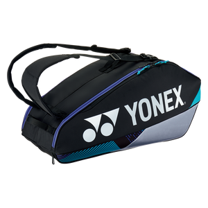 YONEX BA92426EX PRO 6 RACKET BAG - BLACK/SILVER