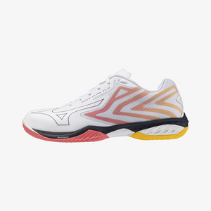 MIZUNO WAVE CLAW EL 2 - WHITE/BARITONE BLUE/CORAL