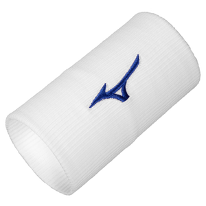 MIZUNO WRISTBAND LONG PAIR  - WHITE