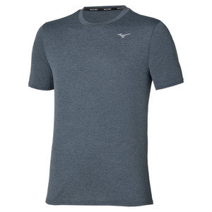 MIZUNO IMPULSE TEE MENS - DARK SLATE