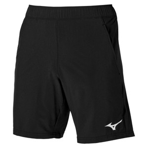 MIZUNO 8 INCH FLEX SHORT - BLACK