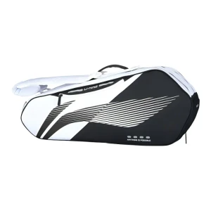 LI-NING 6 RACKET BAG - WHITE/BLACK