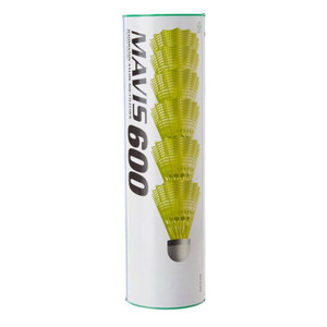 YONEX MAVIS 600 - SPEED FAST / RED / YELLOW SKIRT - 2 TUBES