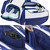 MIZUNO TOUR  9 RACKET BAG - BLUE/WHITE