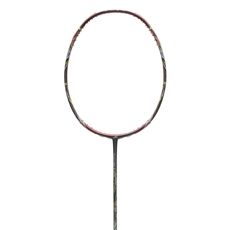 HUNDRED FLUTTER S ZOOM- 5UG6 - DARK GREY/RED + FREE GRIP