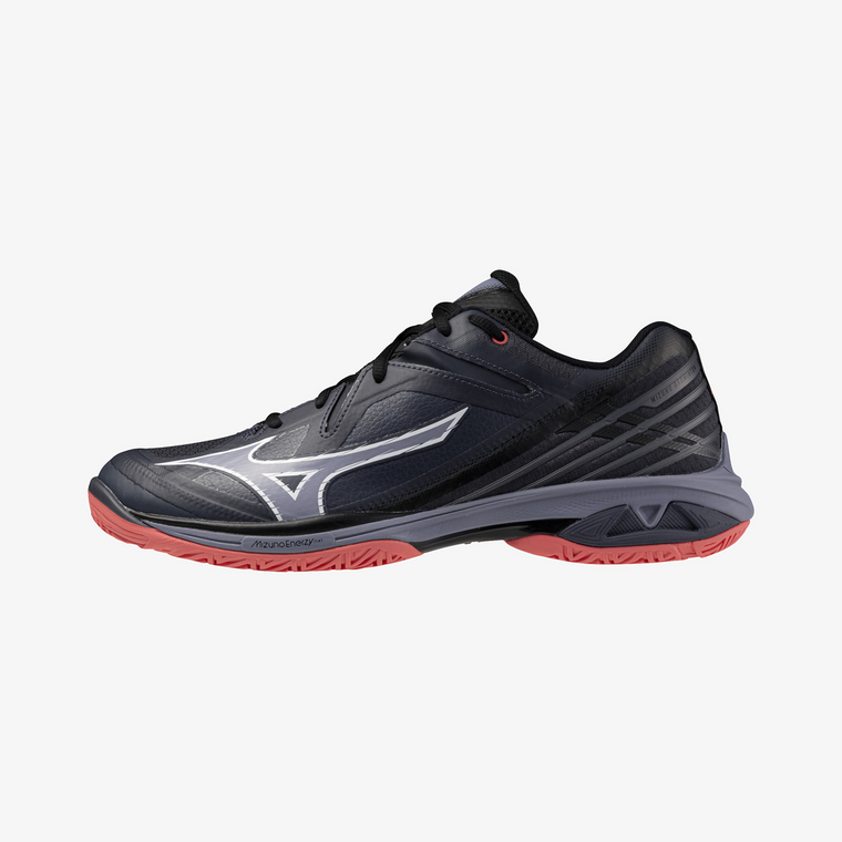 MIZUNO WAVE CLAW 3 - GREY/WHITE/CORAL