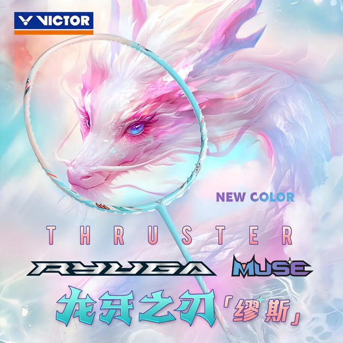 VICTOR THRUSTER RYUGA MUSE 5UG6 BLUE - FREE GRIP - Badminton