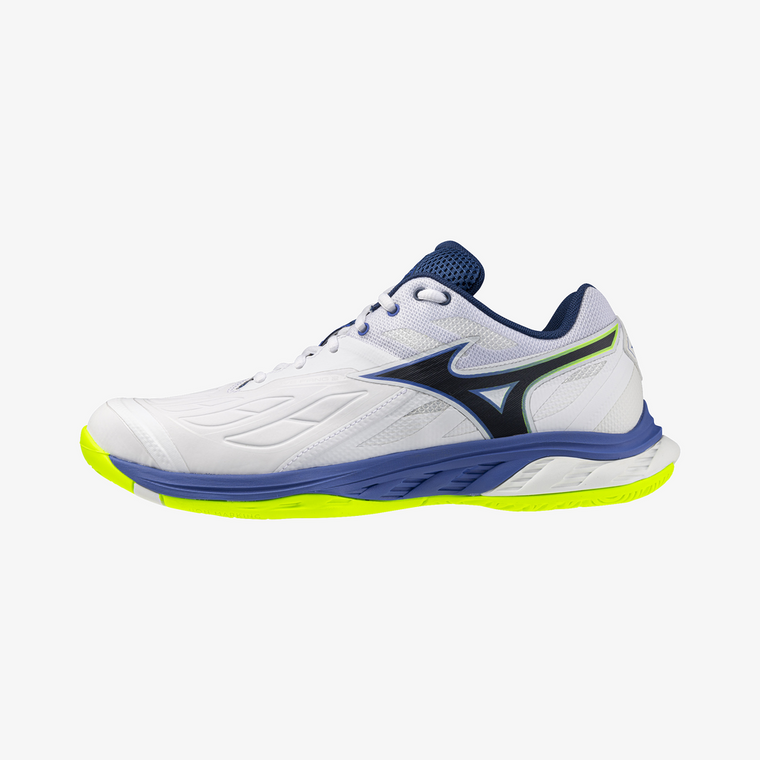 MIZUNO WAVE FANG 2 WOMENS - WHITE/BLUE/YELLOW