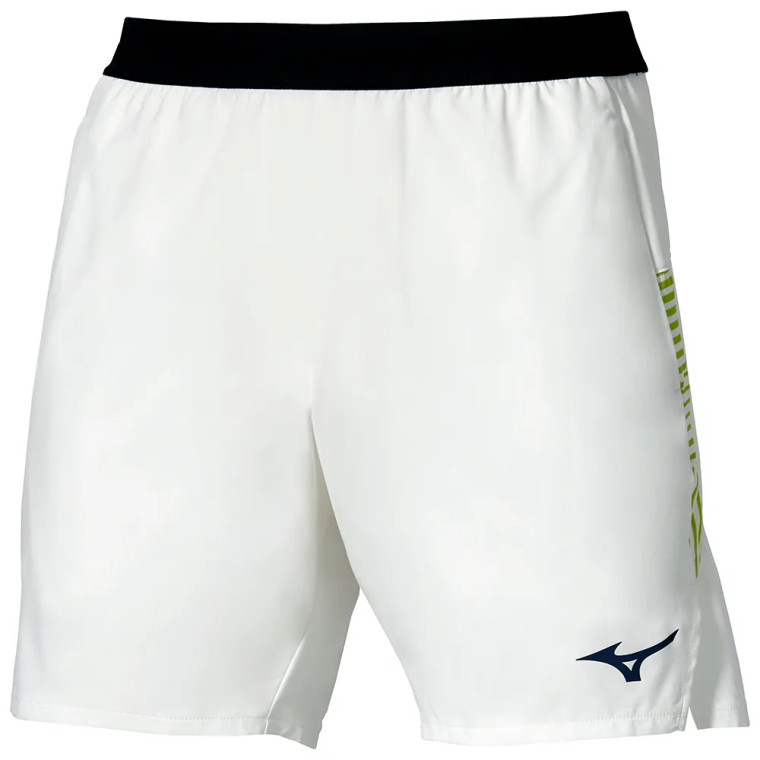MIZUNO STARGAZER 7 INCH AMPLIFY SHORT - WHITE