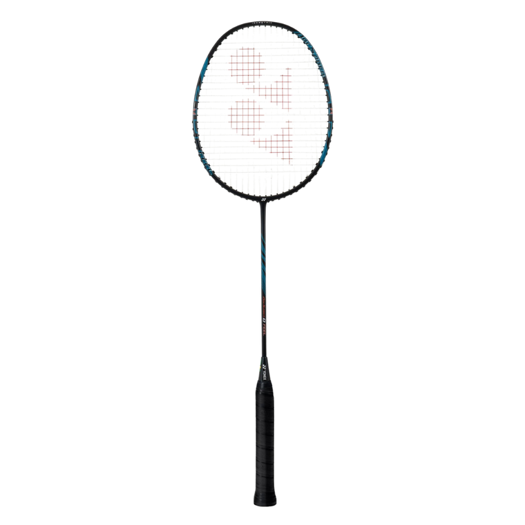 YONEX ARCSABER 0 CLEAR DARK MARINE STRUNG  - FREE GRIP