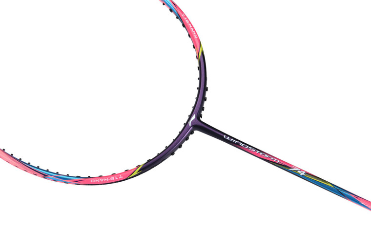 LI-NING WINDSTORM 74 6U PINK - FREE GRIP
