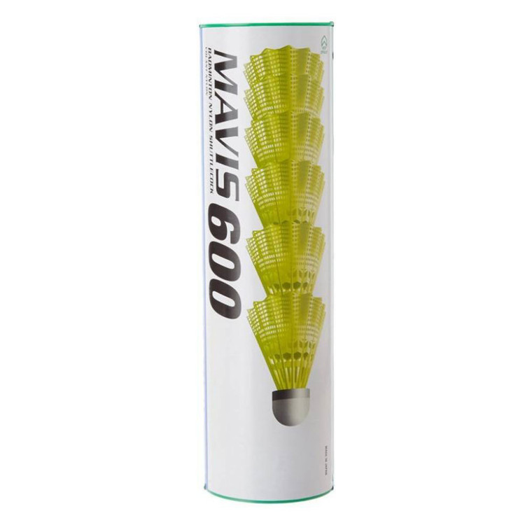 YONEX MAVIS 600 - SPEED FAST / RED / YELLOW SKIRT - 10 TUBES