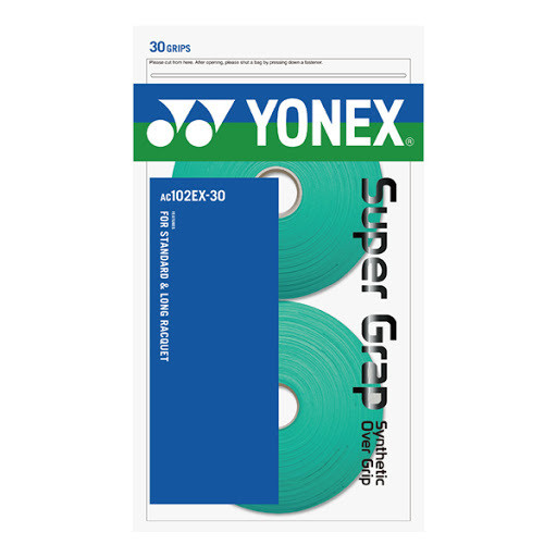 YONEX 30 PACK SUPER GRAP - AC102EX-30 GREEN