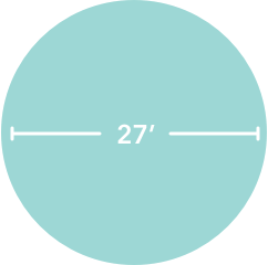 16' x 32' Oval