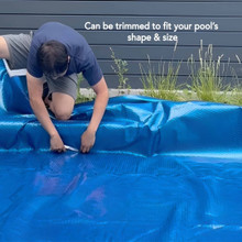 15' Round Exclusive Space Age Solar Pool Blanket thumbnail 2