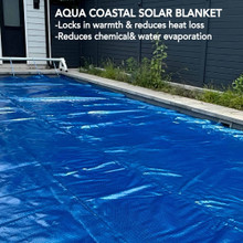 24' Round Exclusive  Space Age Solar Pool Blanket thumbnail 4