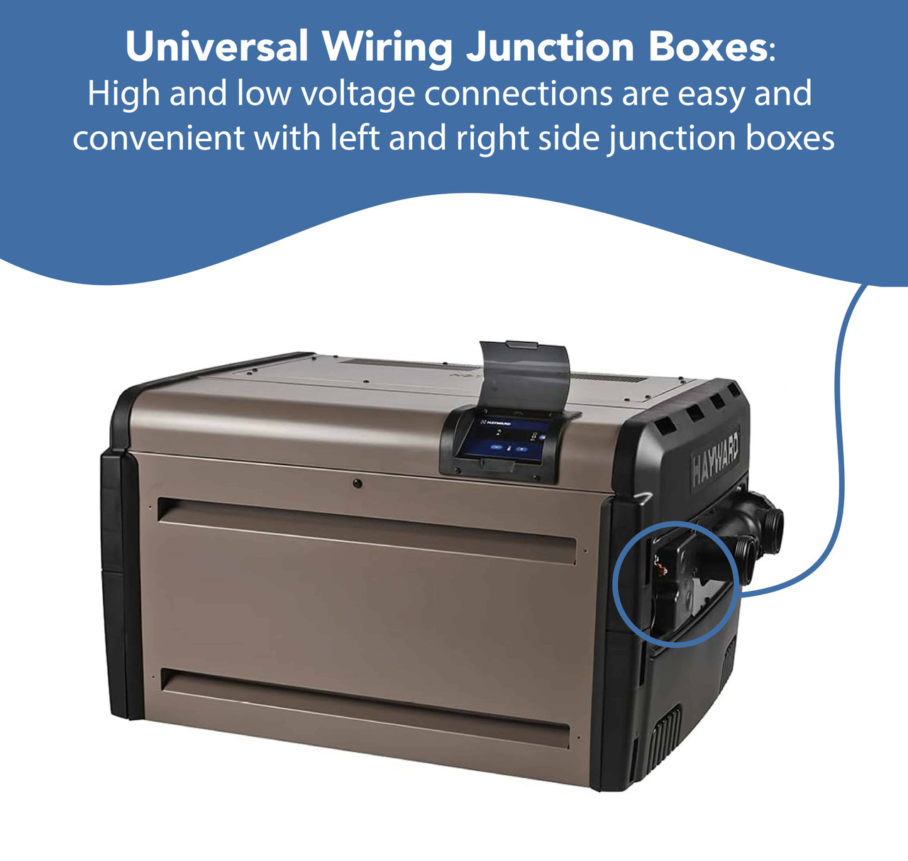 Hayward 200,000 BTU Universal H-Series Natural Gas Pool Heater