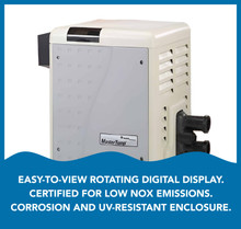 Pentair 200,000 BTU  MasterTemp Natural Gas Pool Heater 460730 thumbnail 3