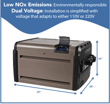 Hayward 150,000 BTU Universal  H-Series Propane Gas Low NOx thumbnail 4