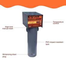 K-Star 10KW (65,000 L) Digital Salt Water Friendly Electric Pool/Spa Heater thumbnail 2