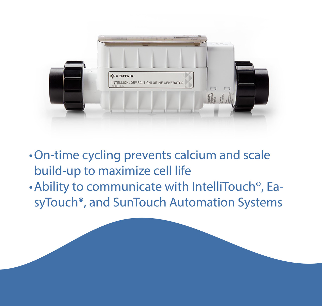 Pentair A/G IntelliChlor® IC15 Salt System for 15,000 Gallons