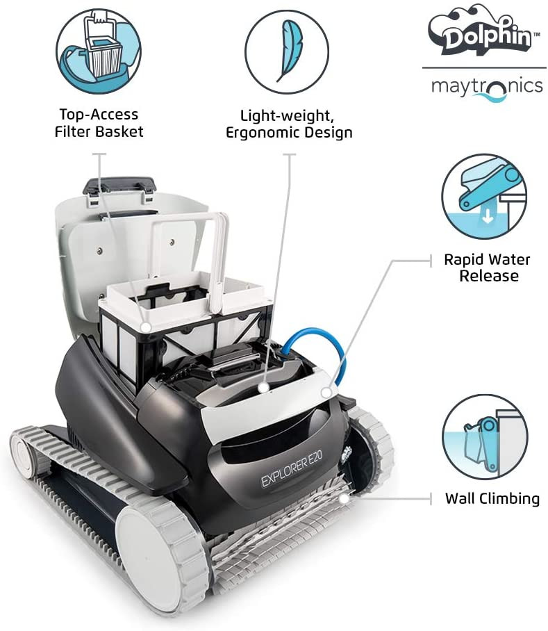 Dolphin E20 Robotic Pool Cleaner