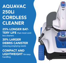 Hayward AquaVac 250Li Cordless Robotic Pool Cleaner thumbnail 3