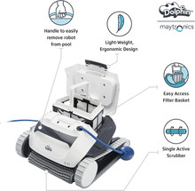 Dolphin E10 Robotic Pool Cleaner thumbnail 3