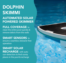 Dolphin Skimmi Solar-Powered Robotic Pool Skimmer thumbnail 2