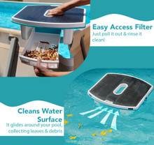 Dolphin Skimmi Solar-Powered Robotic Pool Skimmer thumbnail 4