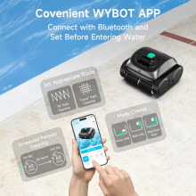 WYBOT C1 Cordless Robotic Pool Cleaner thumbnail 3
