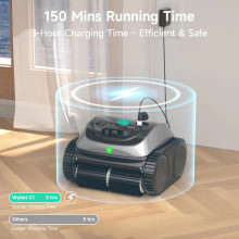 WYBOT C1 Cordless Robotic Pool Cleaner thumbnail 7